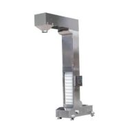 Automatic Z Bucket Conveyor | Food Grade PP Buckets for Snacks, Grains, Namkeen, Powder & Granules | SS304 Chain 1800-4500mm Height 2-6 m³/h Capacity 0.75KW Industrial Elevator Feeder